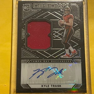 KYLE TRASK RC 2021 PANINI OBSIDIAN #207  ROOKIE RPA AUTO  16/125 T7792