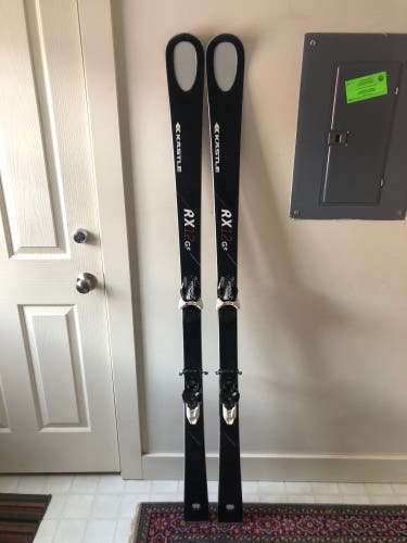 Kastle RX12 GS Skis With Tyrolia RX 12 Bindings 175cm
