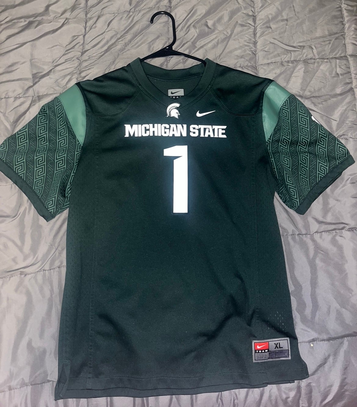 Rare Vintage Kirk Cousins #8 Michigan State Spartans Nike Football Jersey  XL