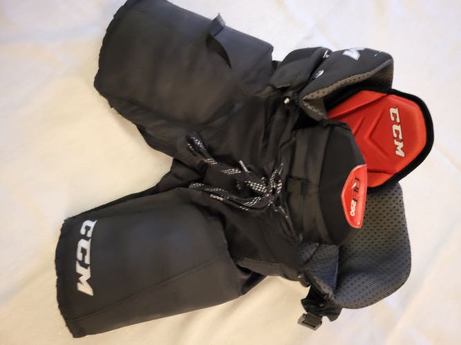 Junior Used Medium CCM QLT 290 Hockey Pants