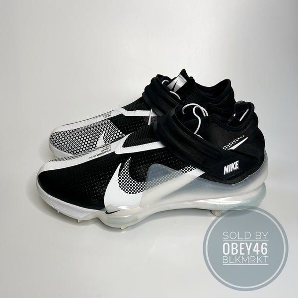 Nike Force Zoom Trout 7 Baseball Cleats Black Size 14