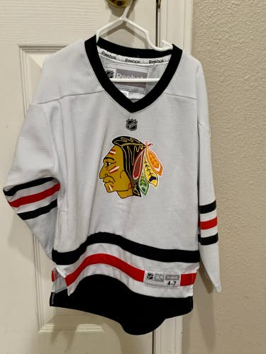 Youth Size 4-7 Retro Chicago Blackhawks Jersey