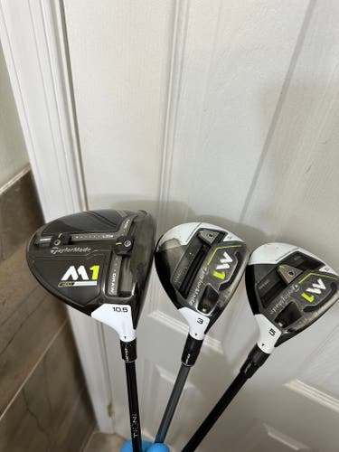TaylorMade M1 Driver 10.5* & 3&5 Fairwaywood Regular Flex Right Handed