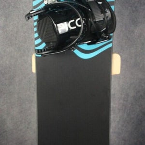 NEW EVOL LOGO SNOWBOARD SIZE 152 CM WITH NEW PICCO LARGE BINDINGS