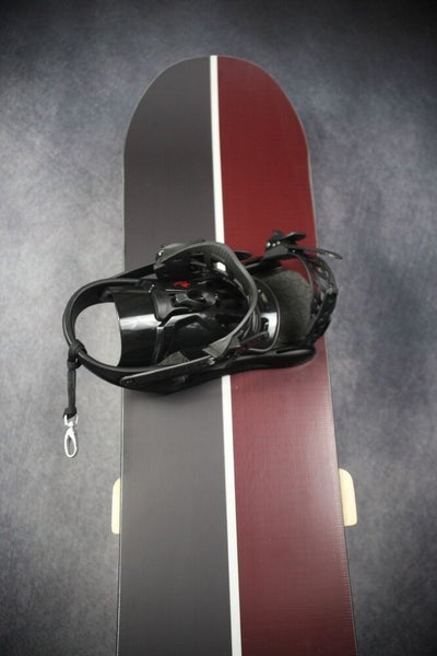 NEW CHAMONIX GEANT SNOWBOARD SIZE 163 CM WITH NEW ROSSIGNOL EXTRA LARGE BINDINGS