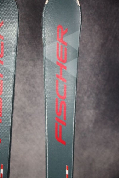 New Fischer Rc Fire Skis 165cm W Rs9 Gw Slr Bindings