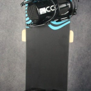 NEW EVOL LOGO SNOWBOARD SIZE 155 CM WITH NEW PICCO LARGE BINDINGS