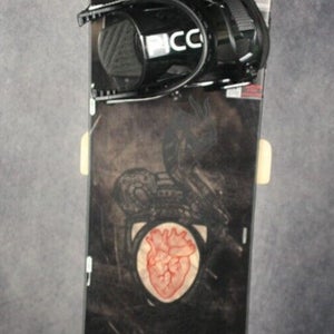 NEW ROSSIGNOL CIRCUIT SNOWBOARD SIZE 161 CM WITH NEW PICCO EXTRA LARGE BINDINGS