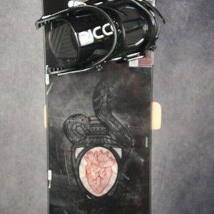 NEW ROSSIGNOL CIRCUIT SNOWBOARD SIZE 166 CM WITH NEW PICCO EXTRA LARGE BINDINGS