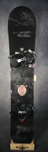 NEW ROSSIGNOL CIRCUIT SNOWBOARD SIZE 166 CM WITH NEW PICCO LARGE BINDINGS