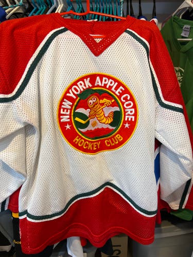 New York Apple Core Hockey Jersey Small