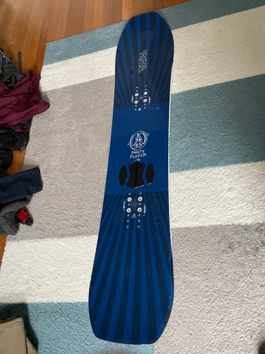 Used Unisex K2 Party Platter Unisex Snowboard All Mountain Freestyle 138cm