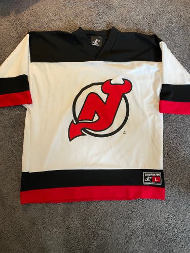 Used NJ Devils Jersey Size Large