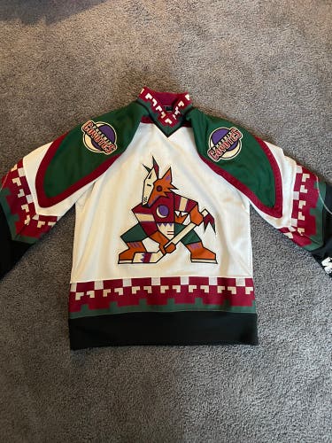Used Phoenix Coyotes Kachina Vintage Starter Jersey