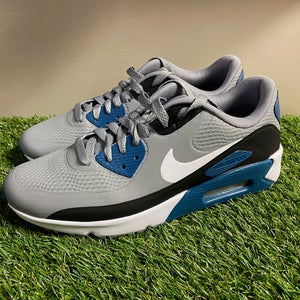 Nike Air Max 90 G Golf Shoes Particle Grey Marina Blue CU9978-004 Men’s Size 8.5