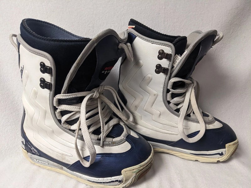 Vans Circe Wallace Women's Snowboard Boots Size Womens 9 Color Blue Condition Us