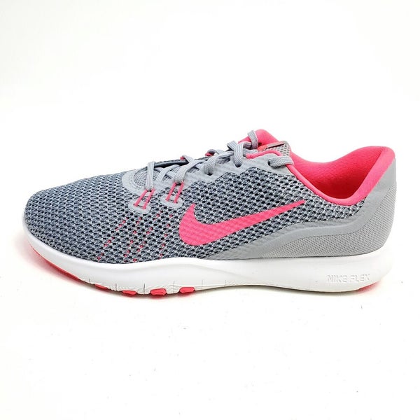 Amargura Intestinos ventana Nike Flex Trainer TR 7 Womens Running Shoes Size 9 Trainers Sneakers Gray  Pink | SidelineSwap