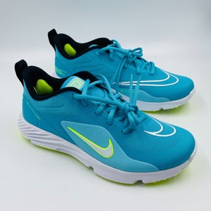 Men's Nike Alpha Huarache 8 Pro TF Turf LAX Lacrosse Shoes 9.5 CZ6559-400 NEW