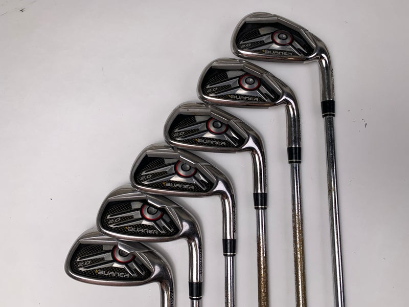 Taylormade Burner 2.0 Iron Set 4-9 85g Regular Steel Mens RH