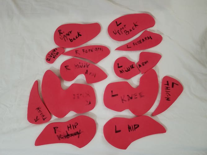 Replacement Spyder Ski Race Speed Suit Pads