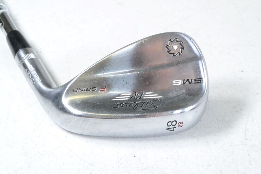 Titleist Vokey SM6 Tour Chrome 48* Wedge Right Steel # 154515