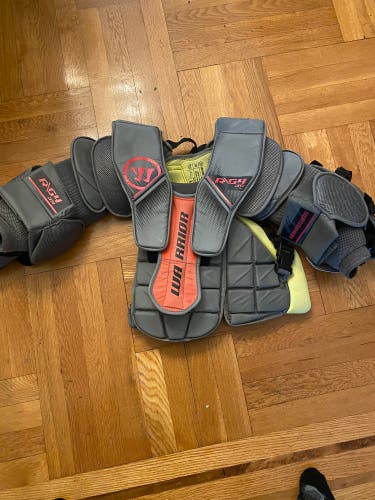 Used Large/Extra Large Warrior Ritual G4 Goalie Chest Protector