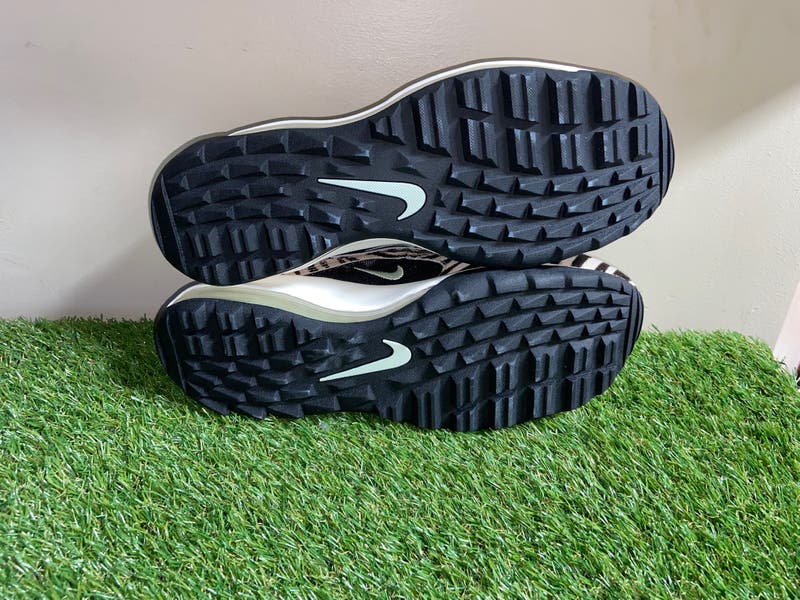 Nike Air Max 97 G NRG Golf Shoes Zebra Fur Black Sail DH1313-001