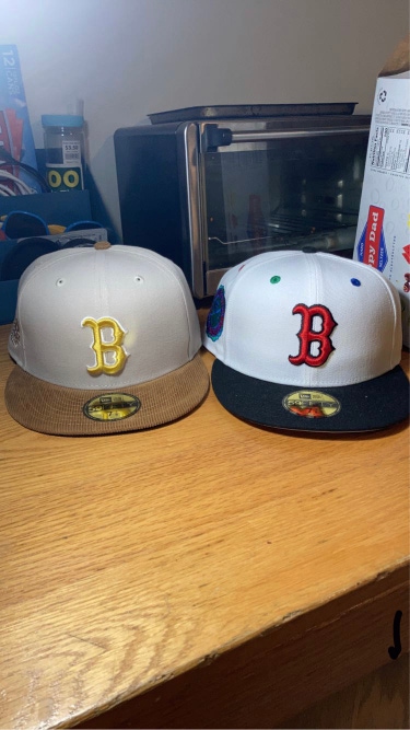 Red Sox fitted hats