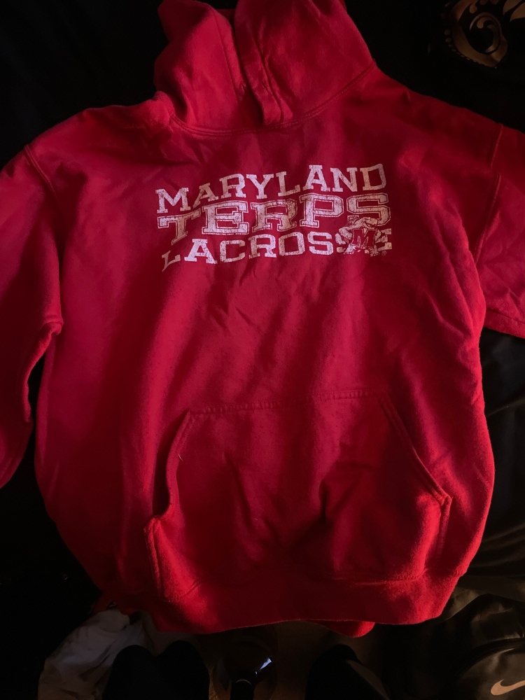 Maryland Lacrosse Used Medium/Large  Sweatshirt