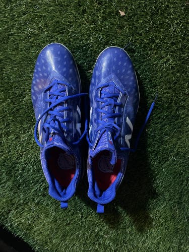 Blue New Molded Cleats New Balance
