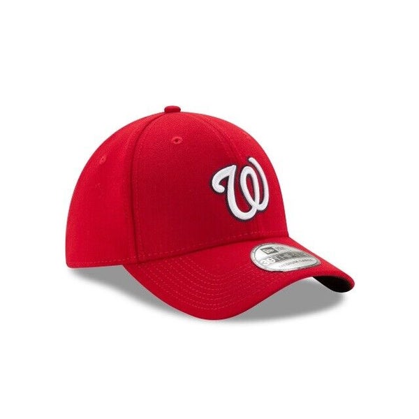 Washington Nationals New Era Alternate 4 Team Classic 39THIRTY Flex Hat - White/Red