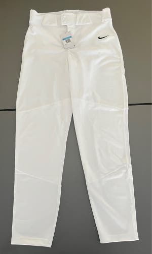 NWT Nike Baseball Pants M medium white Team/Game NEW