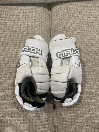 Used Player's Maverik 12" MX Lacrosse Gloves