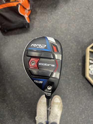Used Cobra Rad Speed 4 5 Hybrid Regular Flex Graphite Shaft Hybrid Clubs