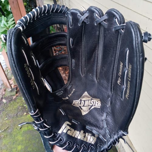 13.5" Franklin softball glove all leather - FREE SHIPPING