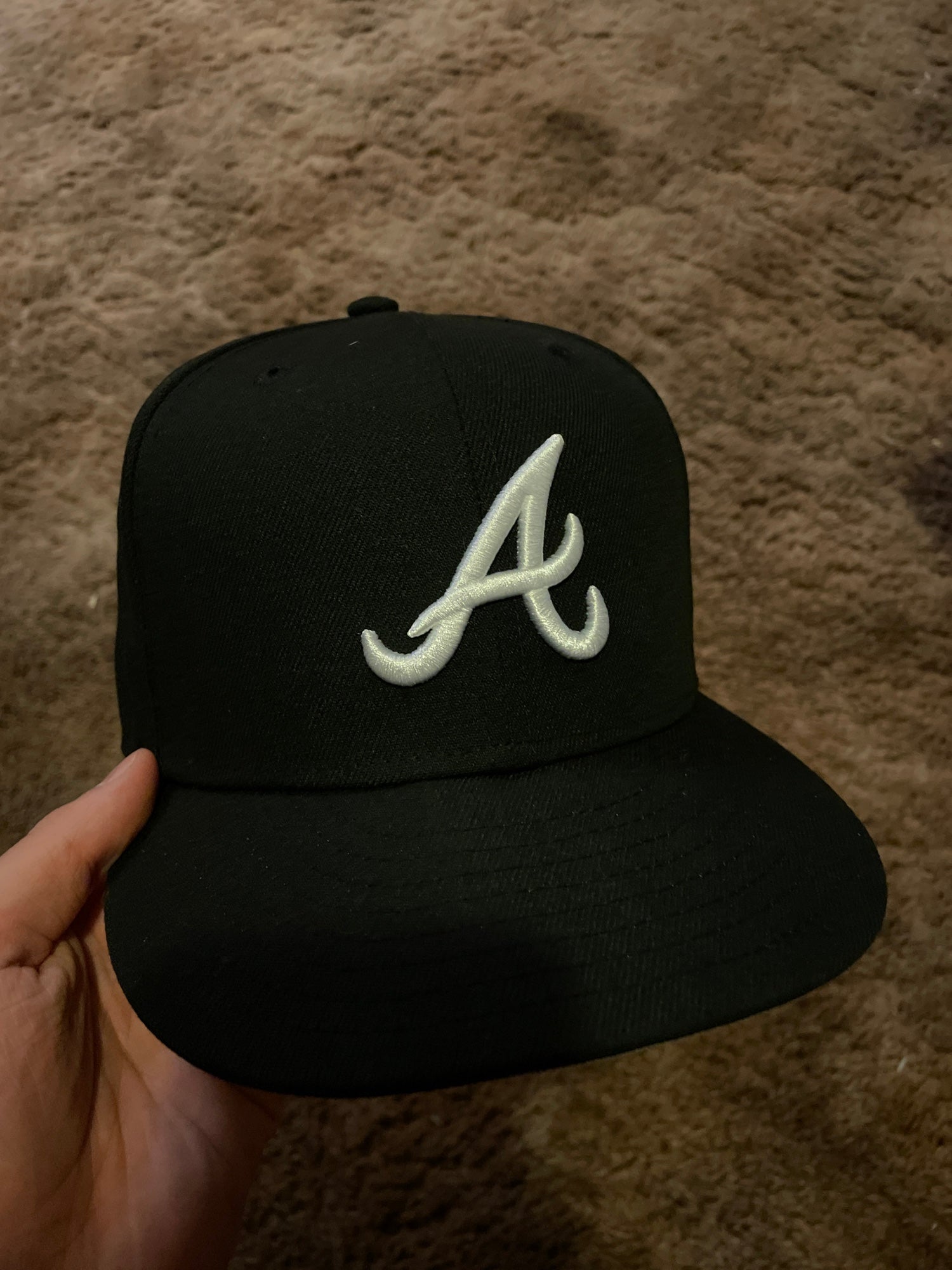 Atlanta Braves New Era 9FIFTY Tomahawk Axe Adjustable Snapback Hat Cap  2Tone 950