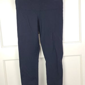 Lululemon Wunder Under Women's Black Mid Rise Crop 20" Leggings Pants Size: 4