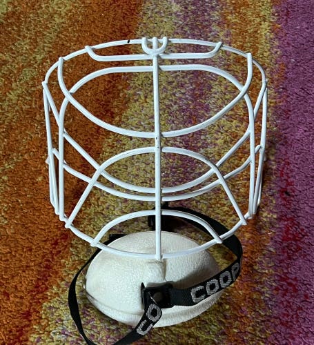 Vintage Cooper PHM 50 cheater style helmet cage mask New Old Stock