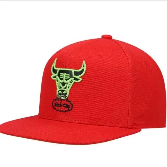 Mitchell & Ness NBA Retro Pinstripe Snapback Hwc Chicago Bulls