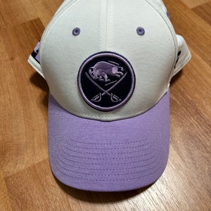 Brett Murray 57 Buffalo Sabres Fanatics Authentic Pro HAT Hockey Fights Cancer Player Team Issue