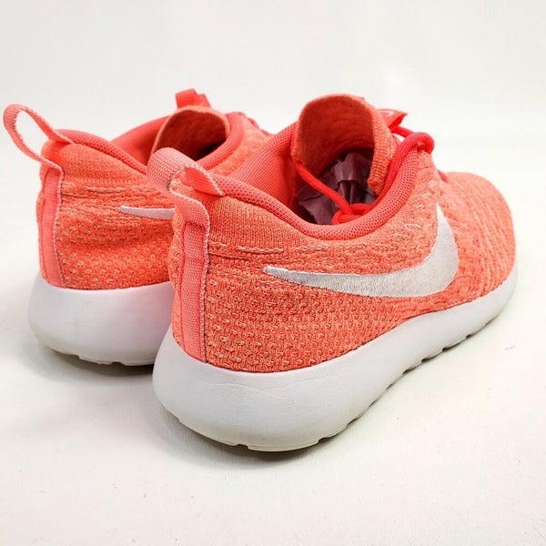 conducir Caballero condensador Nike Roshe Run FlyKnit Womens Running Shoes Size 7.5 Trainers Performance  Orange | SidelineSwap