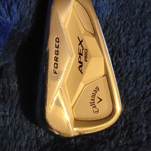 Used Men's Callaway 6 Iron Right Handed Apex Pro 19 Extra Stiff Flex Graphite Shaft