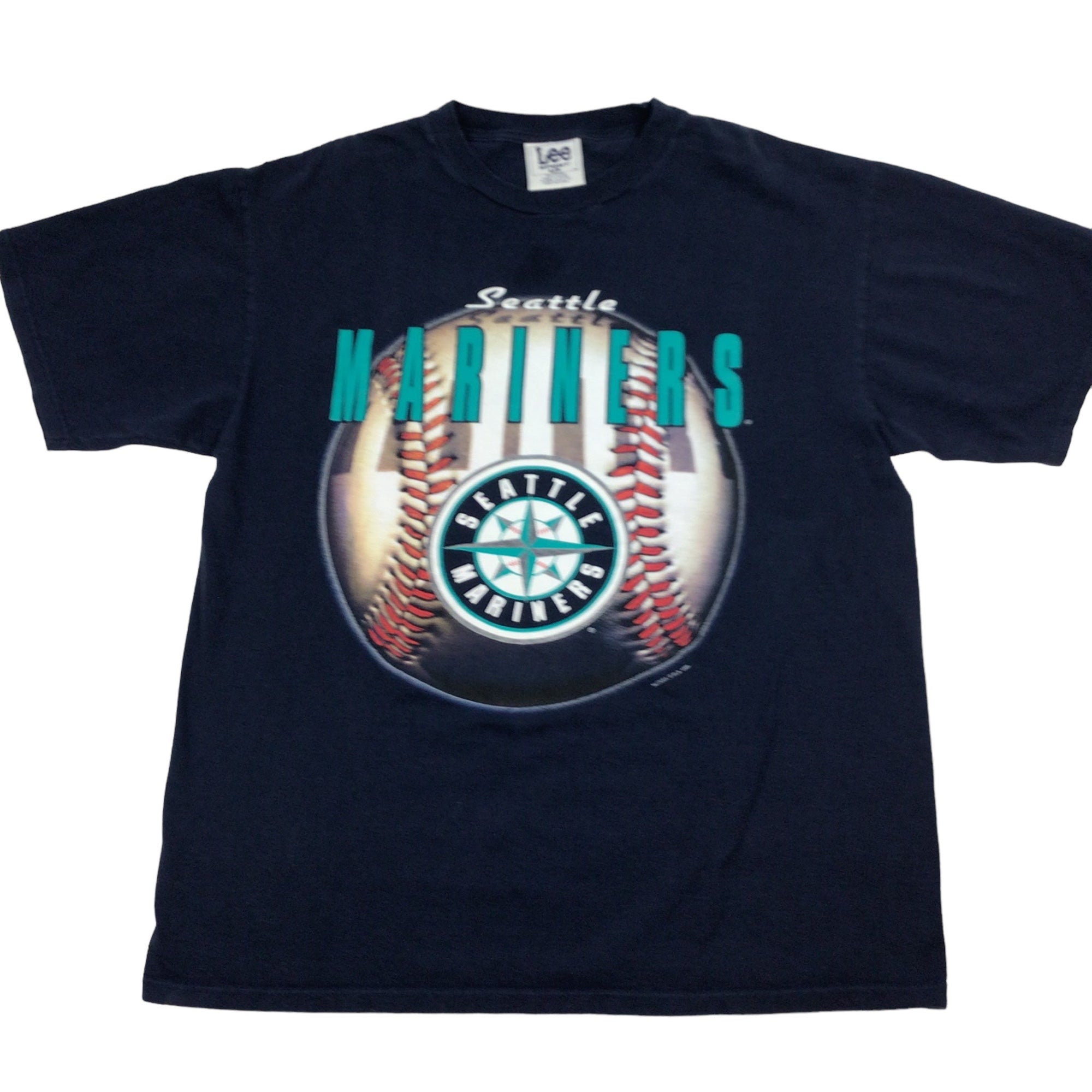 Vintage 1987 Seattle Mariners MLB Raglan Style T-shirt. Made 