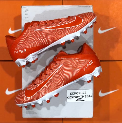 Nike Vapor Edge Team Football Cleats Orange CZ2606-800 Mens size 11