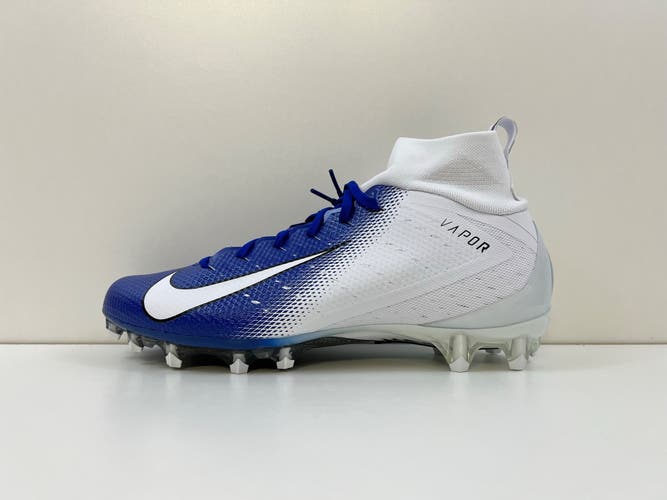 Nike Vapor Untouchable Pro 3 Royal Blue Football Cleats Mens 10 - AO3021-145
