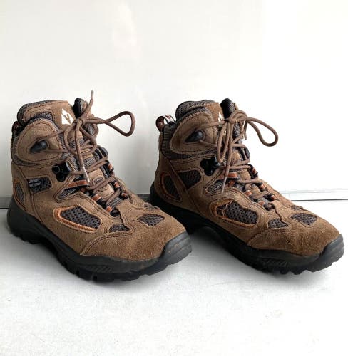 Vasque 7200 Kids/Youth/Boys Brown Suede Waterproof Hiking Trail Boots ~ Size 2