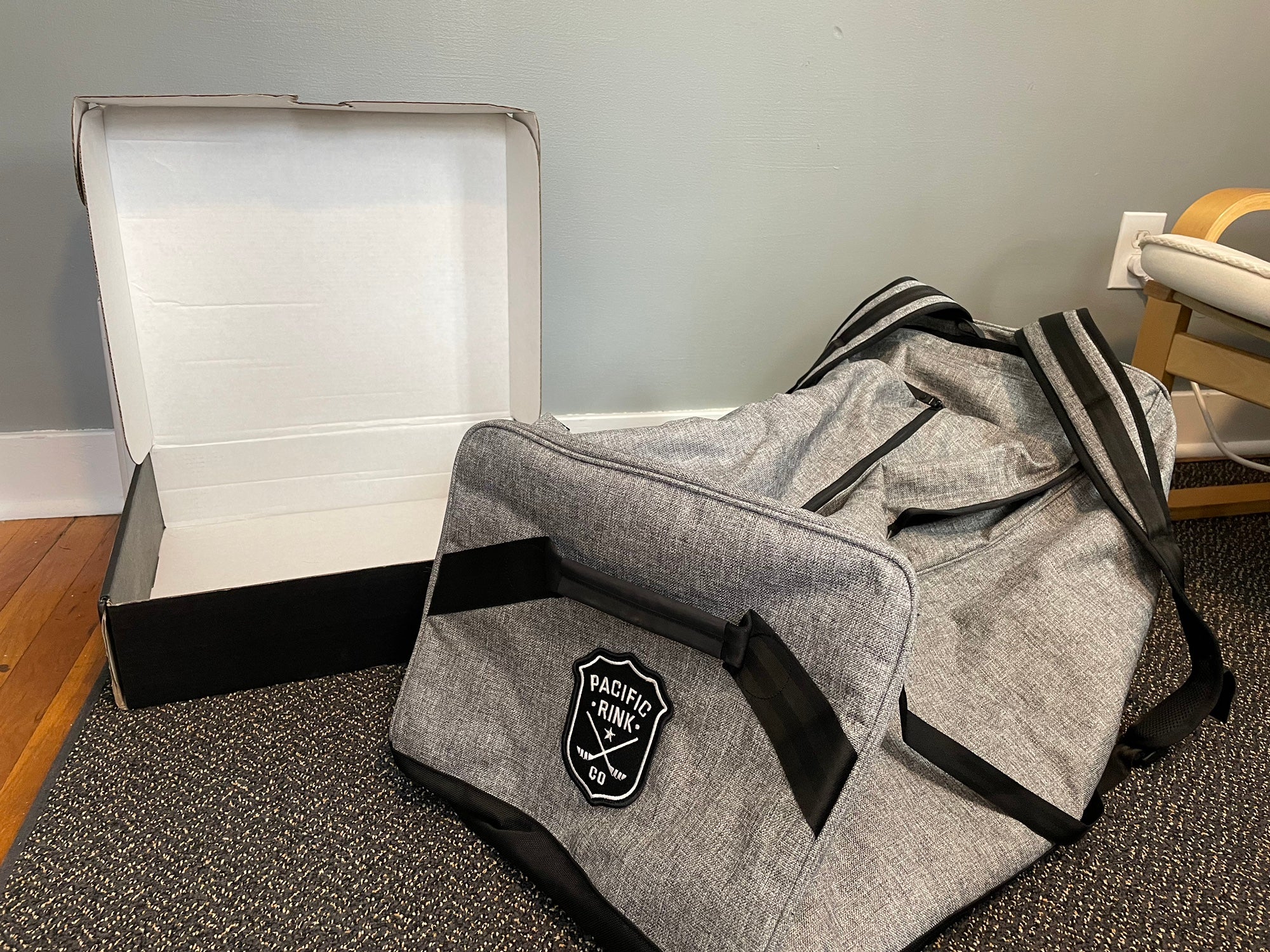 Pacific Rink player bag Grey Edition