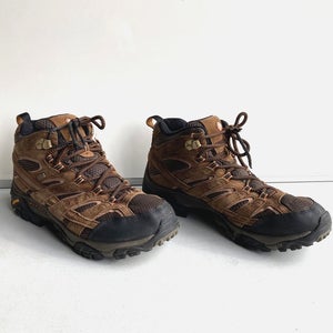 Merrell Moab 2 Mid Waterproof Men's J06051 Brown Hiking Boots Shoes ~ Size 13W