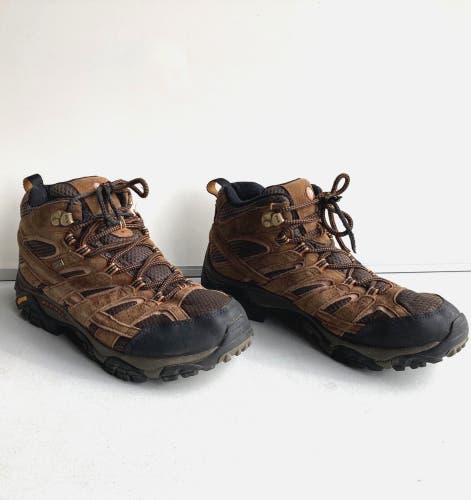 Merrell Moab 2 Mid Waterproof Men's J06051 Brown Hiking Boots Shoes ~ Size 13W