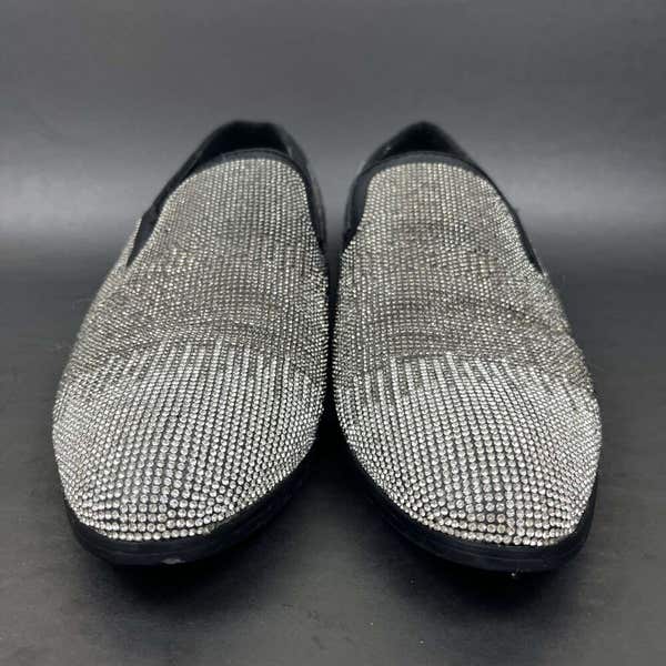 slim fit dress slacks Glitter Silver Shoes main image 1